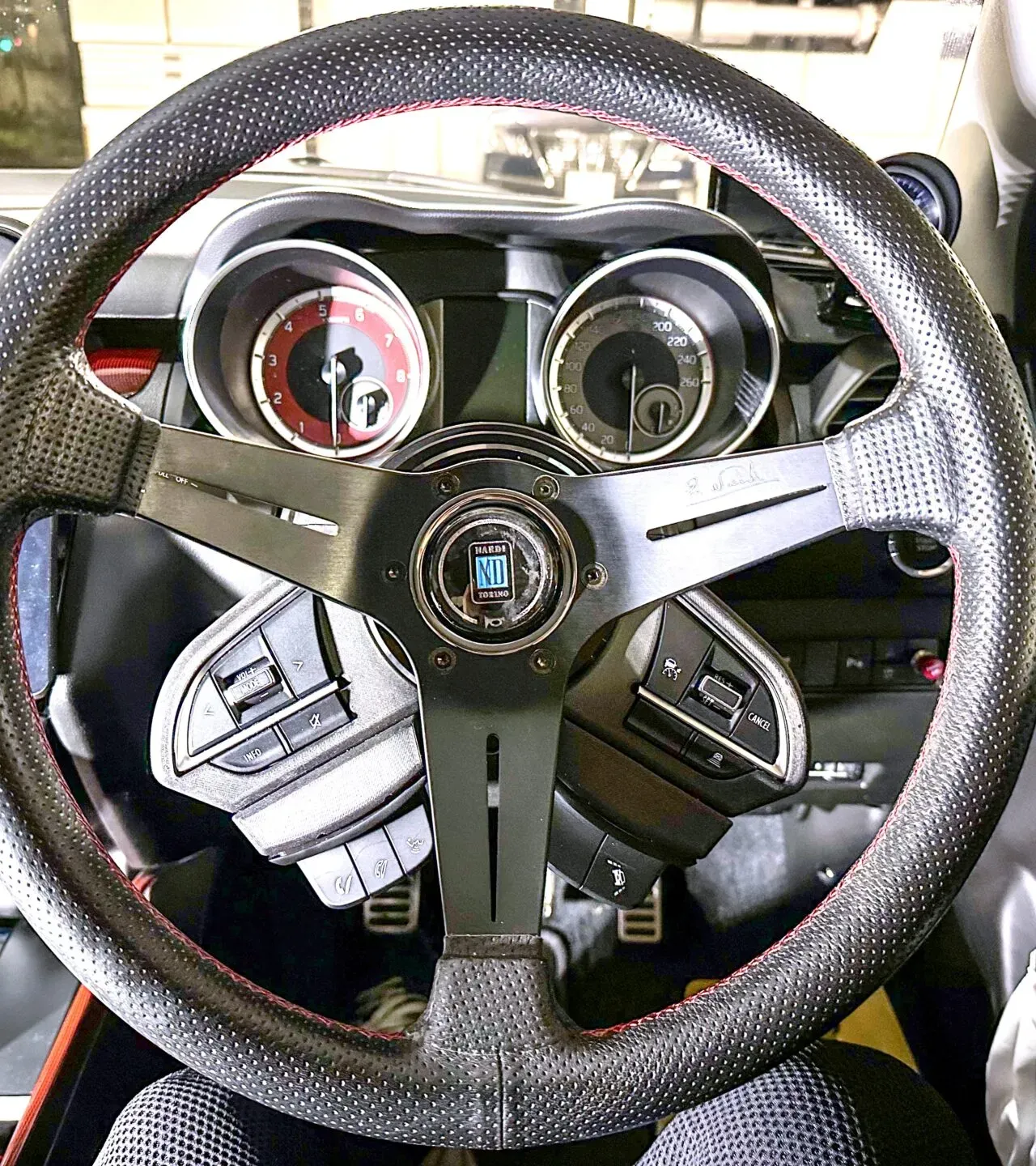 WORKS BELLステアリングスイッチ移設キットでハンドル交換取り付け方法 - 画像28