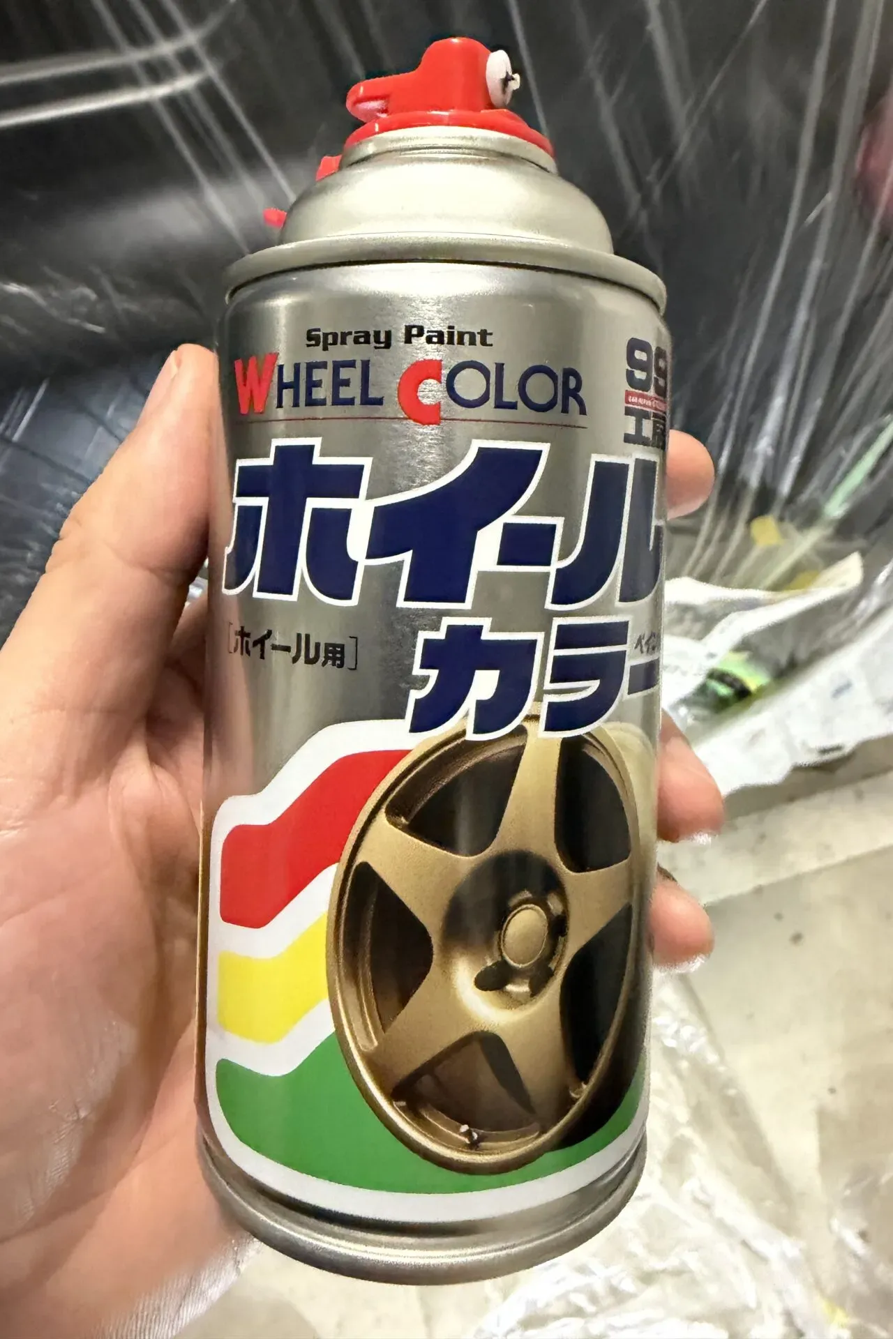 【２回目】ホイールのガリキズをDIY補修！パテ盛り〜再塗装で目立たなくする - 画像15