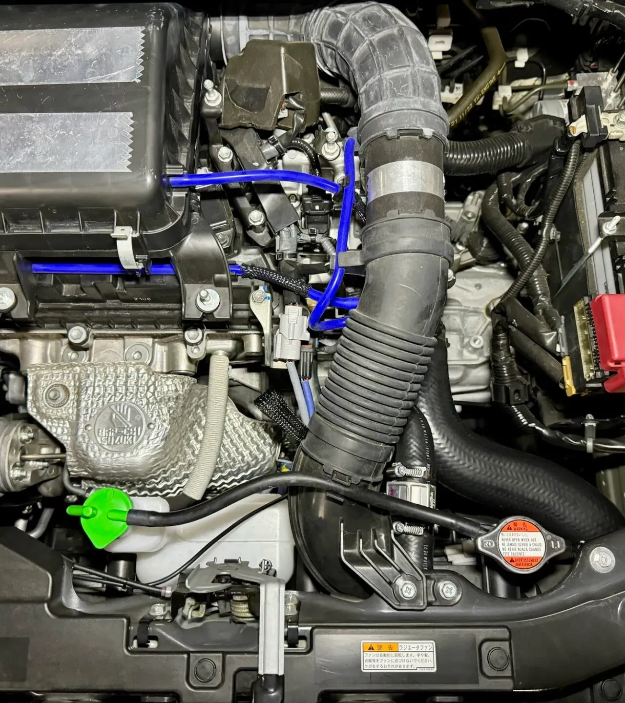 ZC33Sにコルトスピードのハイフローインテークを取り付ける方法 - 画像3